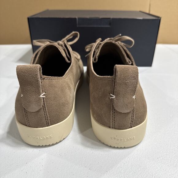 Everlane Desert Shoe Brown Suede Lace Shoes Mens 12.5 Low Top Loafers Minimalist